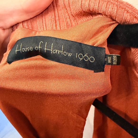 Never worn* House of Harlow Tan Sleeveless Jumpsuit - Picture 3 of 4